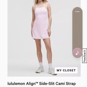 lululemon Align™ Side-Slit Cami Strap Dress